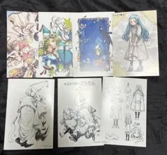 とんがり帽子のアトリエ 7巻 特典 イラストカード イラストポストカード とんがり帽子のアトリエ 7巻 特典 イラストカード イラストポスト