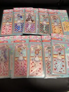 アイカツ　ラウンドワン限定　 スタンド付きアクリルプレート　 コンプセット アイカツ ラウンドワン限定 スタンド付きアクリルプレート コンプ