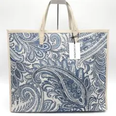 【極美品】A VACATION TANK DELFT トートバッグ ペイズリーのサムネイル