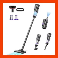 超強力吸引‼️コードレス掃除機 28000pa 充電式 低騒音 超軽量 スティック