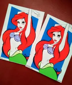 アリエル　ポストカードシール