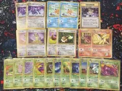 ポケモンカード　旧裏　ノーマルまとめ売り　コイキング　イーブイ　ニャース　わるい