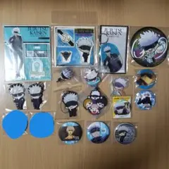 呪術廻戦　五条悟　アクリルスタンド　セガラッキーくじ　缶バッジ　ばんちょうこう