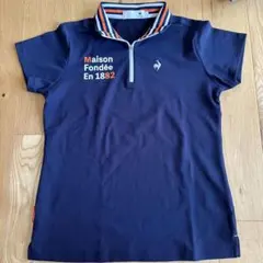 le coq sportif GOLF 半袖シャツ ネイビー M