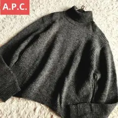 A.P.C. アーペーセー セーター タートルネック ローゲージ フランス製 M
