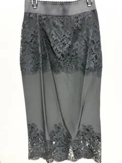 Dolce & Gabbana / レースのロングスカート/ 美品