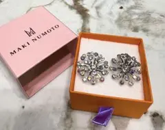 【ピアス】MAKI NUMOTO 花火ピアス スノーフレーク