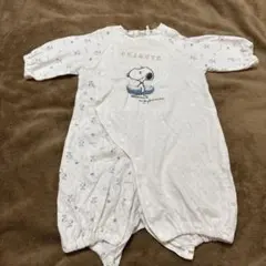 PEANUTS スヌーピー ロンパース 50-70cm