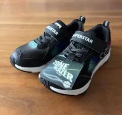 16cm」SUPERSTARバネのチカラZONE BLAZER キッズスニーカー