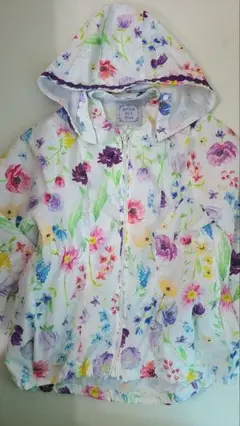 ANNA SUI mini 花柄ウィンドブレーカー Mサイズ