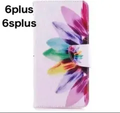 iPhone6splusケース iPhone6plusケース　手帳型　ひまわり