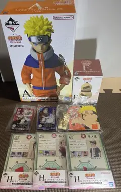 一番くじ　NARUTO　A賞　F賞　下位賞付