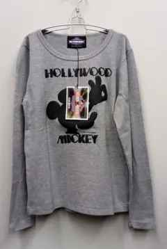 未使用 ハリウッドミッキー 長袖Tシャツ ロンT ミッキーマウスのサムネイル