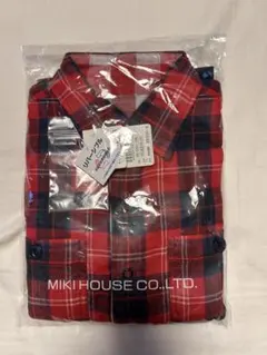 【新品】MIKI HOUSE ダブルビー　リバーシブル長袖　150 ガーゼ