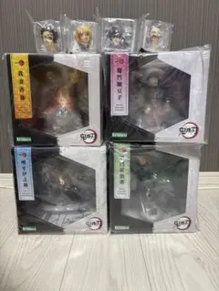 鬼滅の刃ARTFX J 竈門炭治郎/竈門禰豆子/我妻善逸/嘴平伊之助 未開封