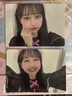 し*け様 松本かれん トレカ 黒衣装 TikTok 【FRUITS ZIPPER