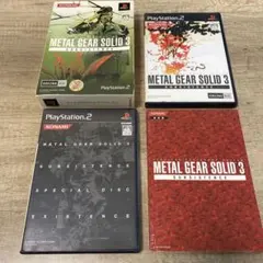 METAL GEAR SOLID 3 SUBSISTENCE ディスクセット