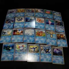ポケモンカード　水タイプ　まとめ売り