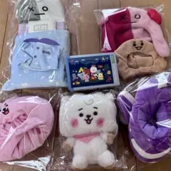 BTS BT21 BABY MLB ビーンドール セット BTS BT21 BABY MLB ビーンドール セット