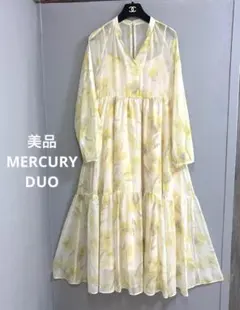 46美品　MERCURYDUO シフォン　ワンピース