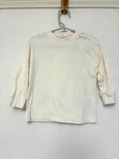 futafuta デイリーライン 長袖Tシャツ ホワイト 95のサムネイル