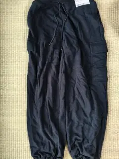 未使用ユニクロスウェットカーゴパンツL