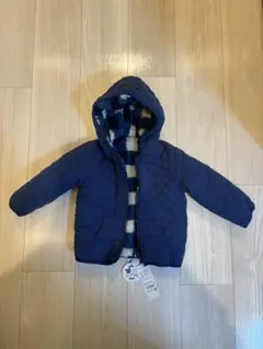 akachan honpo ネイビー ボアアウター 90サイズ