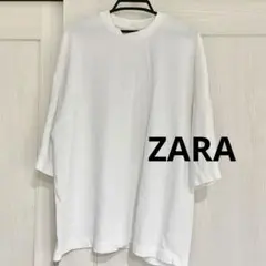 ZARA ホワイト Tシャツ M 綿100