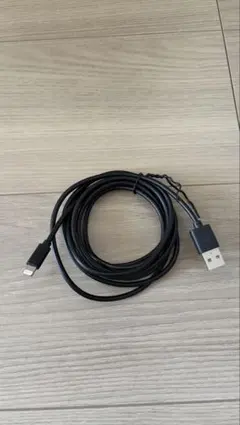 USB-A to Lightning 充電・通信ケーブル ライトニングケーブル