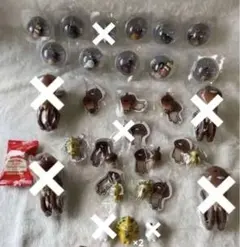 おさわり探偵なめこ栽培キット　ストラップ、フィギュア20個