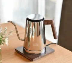 カリタ ドリップ電気ケトル KEDP-600(シルバー) 中古特価良品 Kalita カリタ 電気ケトル シルバー KEDP-600 SV