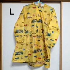 【美品】キッズフォーレ 乗り物 車 レインコートのサムネイル