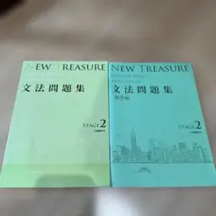 Z会　NEW TREASURE 英語シリーズ 文法問題集 Stage 2