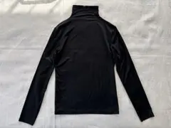 UNIQLO　ユニクロ×ハナタジマ　エアリズムUVカットハイネックT　L　黒