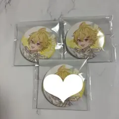 すにすて やなと 缶バッジ 2点