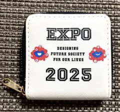 ミャクミャク EXPO2025 名刺入れ パスケース イエロー レザー日本製