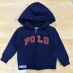 Ralph Lauren フード付きパーカー ネイビー 18M（80）