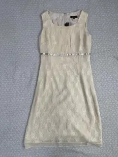 レースドレス サテンリボン付き　未使用品