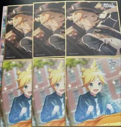 プロセカ ミニ色紙 鏡音レン