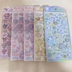 正規品 サンリオ うるちゅるポップシール 5点セット
