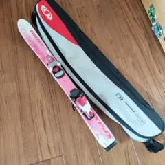 KAIZAMA スキー板 90cm ピンク スキーケース付き