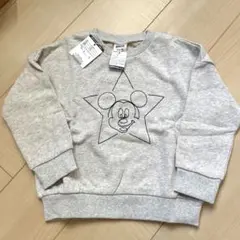 ブリーズ　ミッキー　トレーナー　110 刺繍