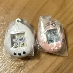 たまごっち シャカシャカチャームコレクション　てんしっちパールピンク白くちぱっち