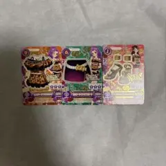 アイカツ Spicy Ageha 3枚セット