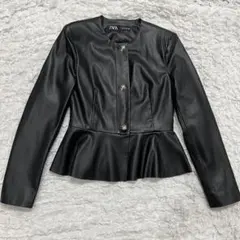 2025年最新】zara ペプラム レザーの人気アイテム - メルカリ