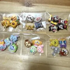 デコパーツ　ディズニーアソート　ミッキー　スティッチ　プーさん　ズートピア