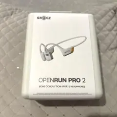 新品未開封　SHOKZ OPENRUN PRO 2 大迫傑モデル 骨伝導イヤホン