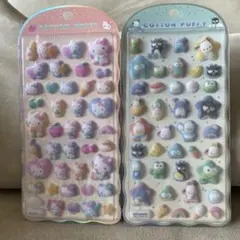 COTTONPUFFY ハローキティステッカーセット　はぴたんぶいコットンパフィ