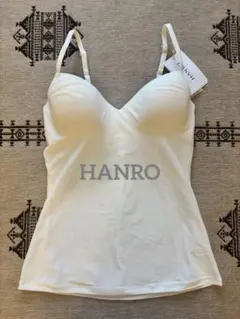 新品未使用タグ付　HANROハンロ　キャミソール　70C ブラック ハンロ（レディースキャミソール、タンクトップ）｜下着、靴下、部屋着