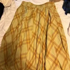 FREAK’S STORE ロングスカート　チェック柄